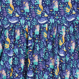 Mermaid Dreams Swaddle Blanket and Headband Set