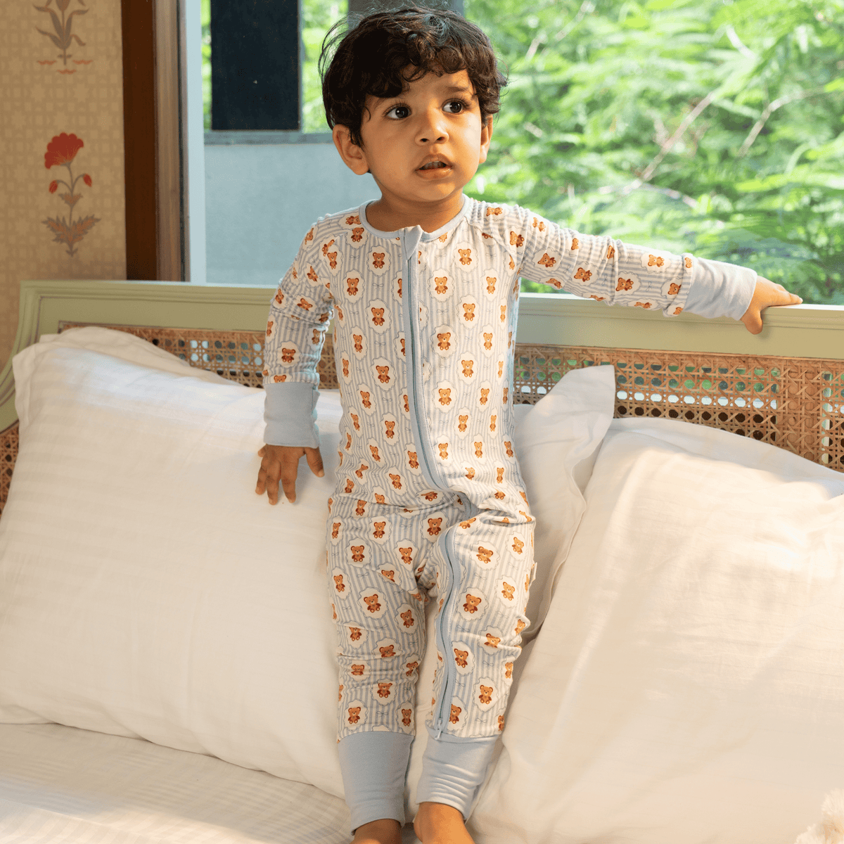 Teddy Tales Long Sleeves Zipper