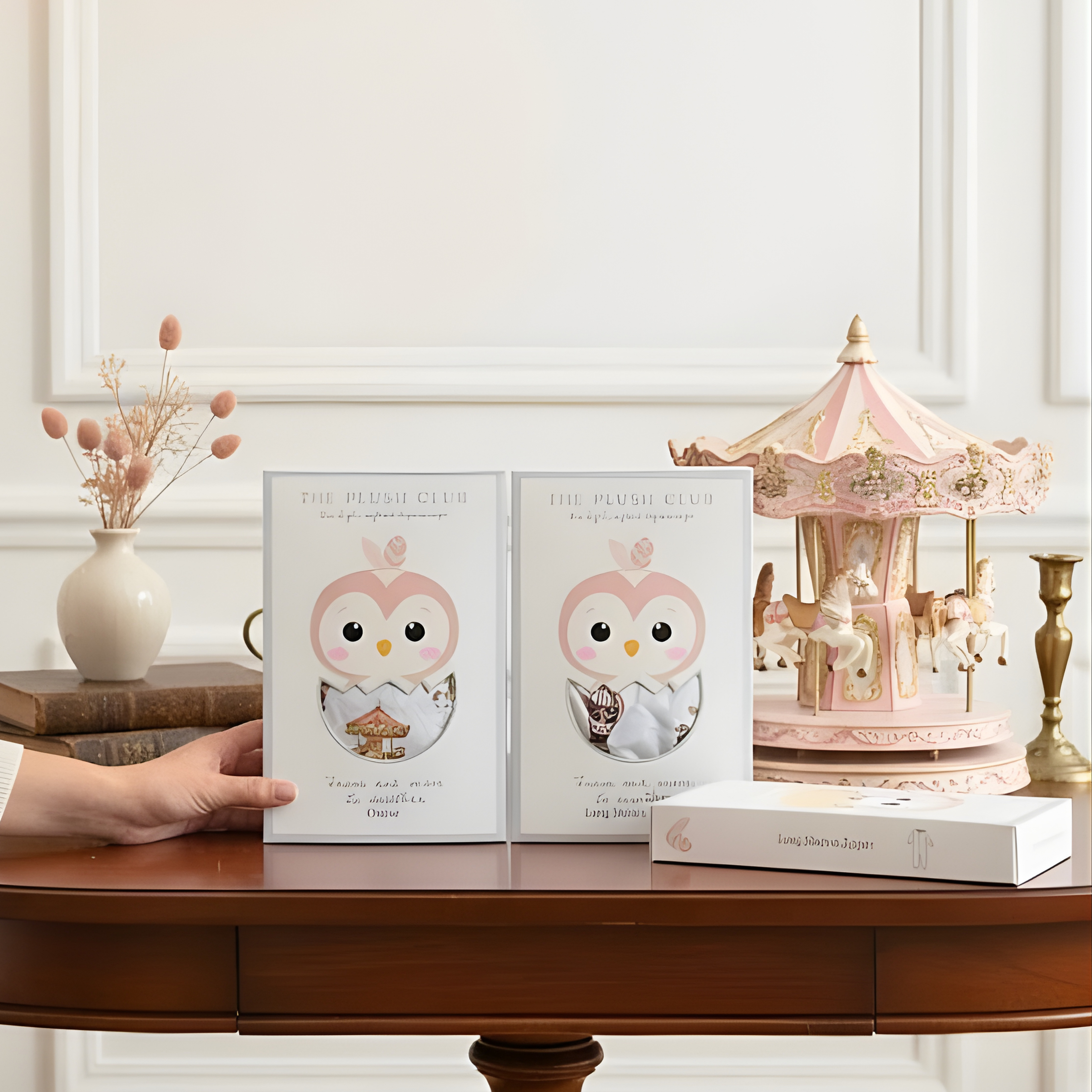 Carousel Amber Baby Dribble Bib