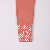 Copper Kiss Long Sleeves Zipper Romper