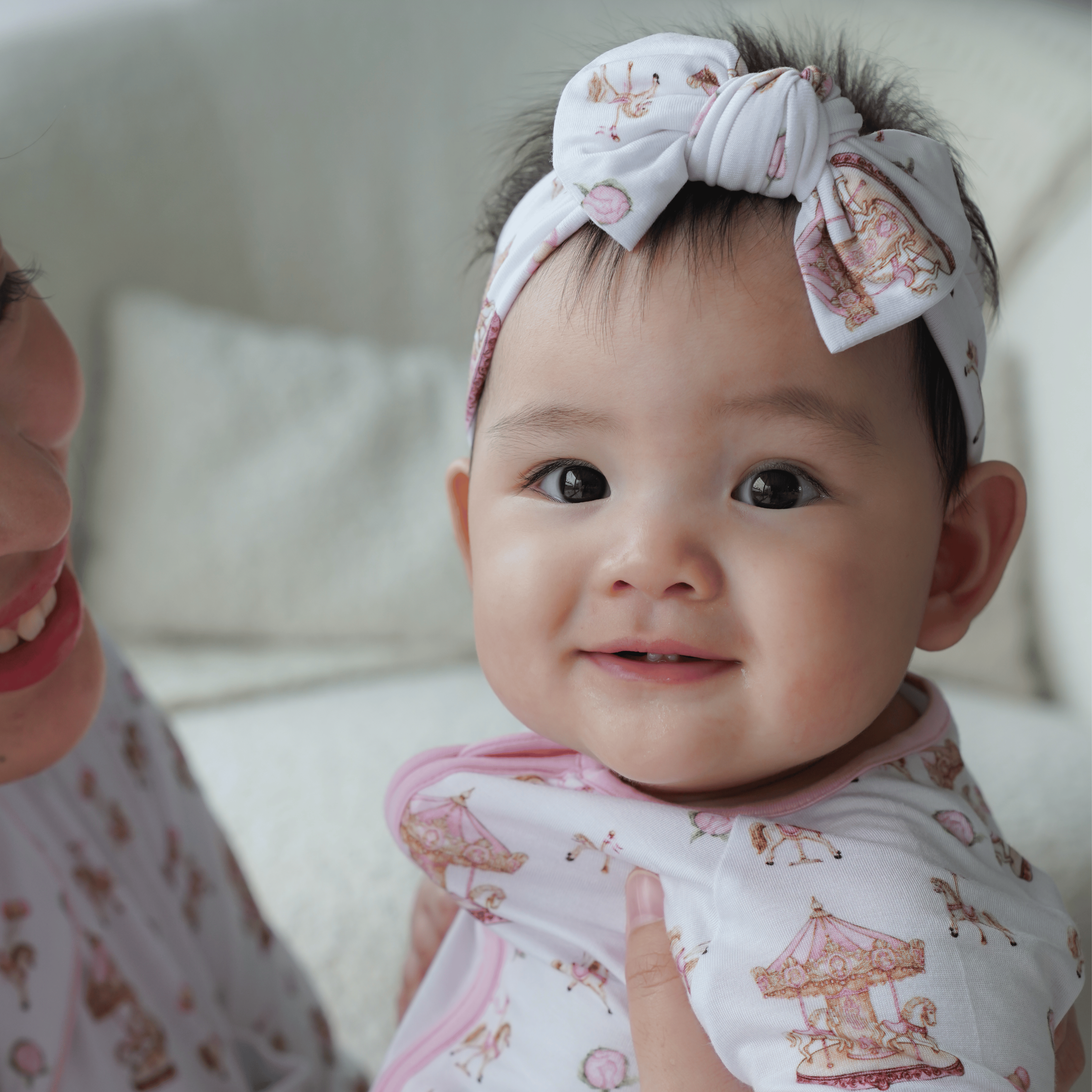 Carousel Rose Headband