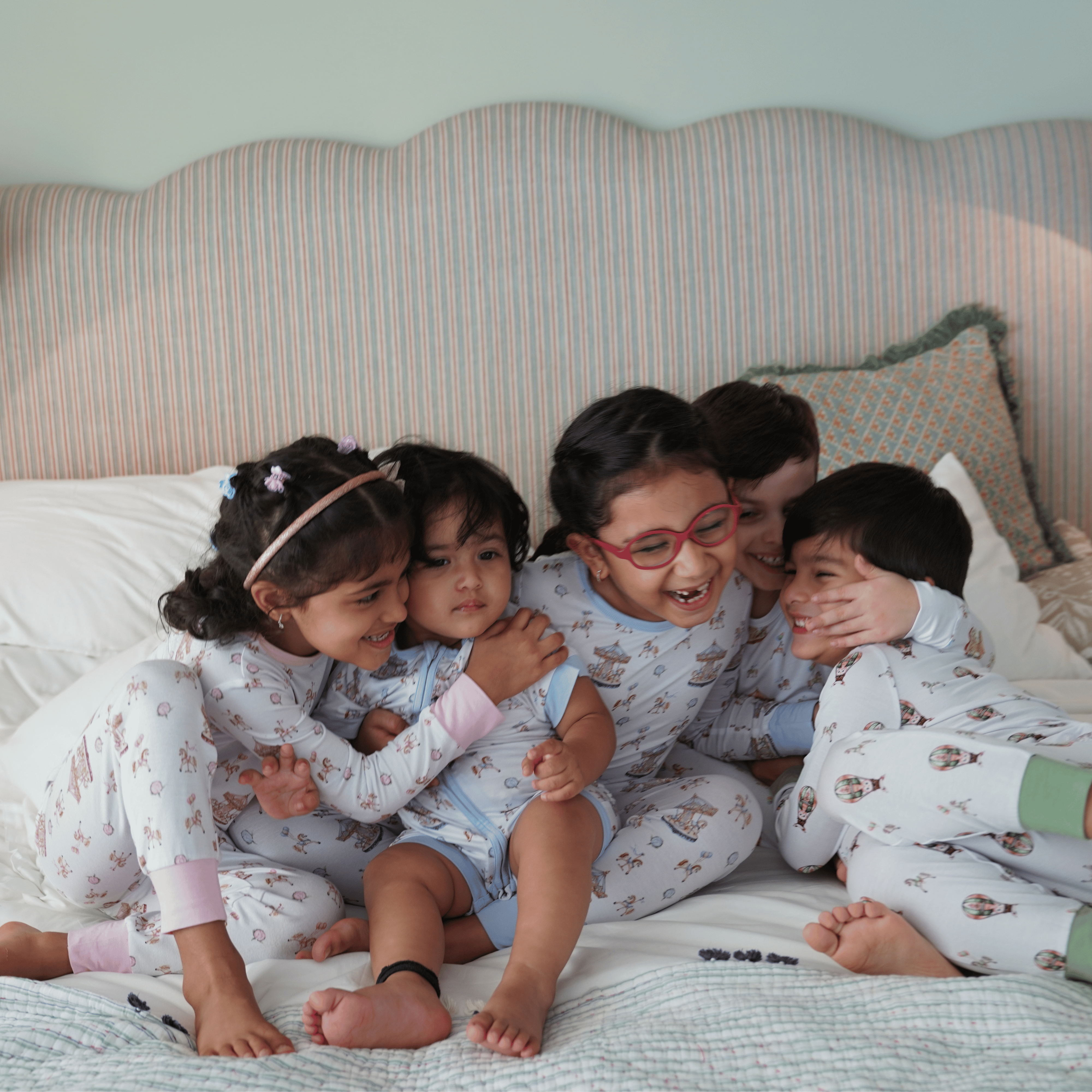 Carousel Rose Pajama Set