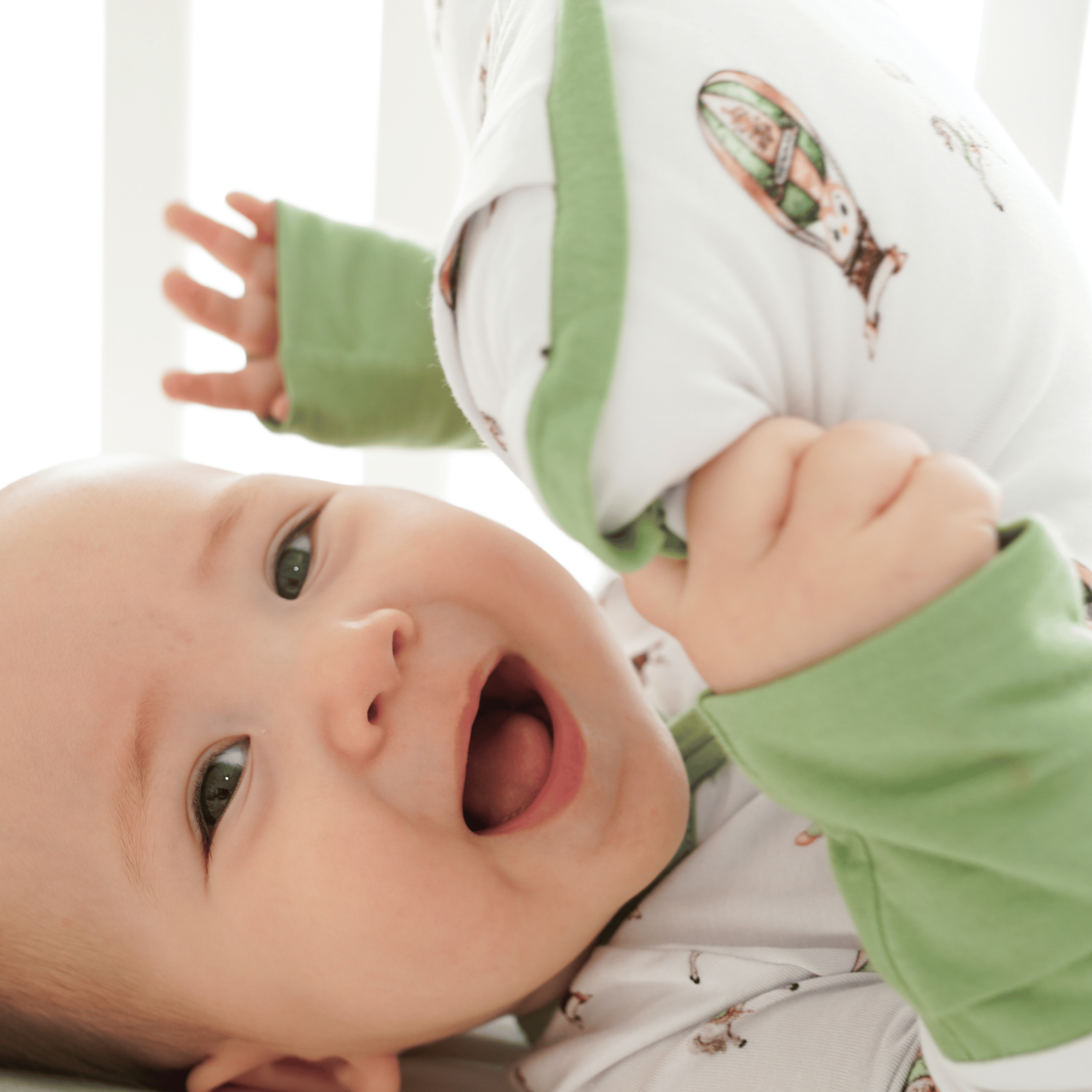 Owl Voyage Bamboo Baby Pillow