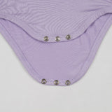 Lilac Blossom Newborn Onesie