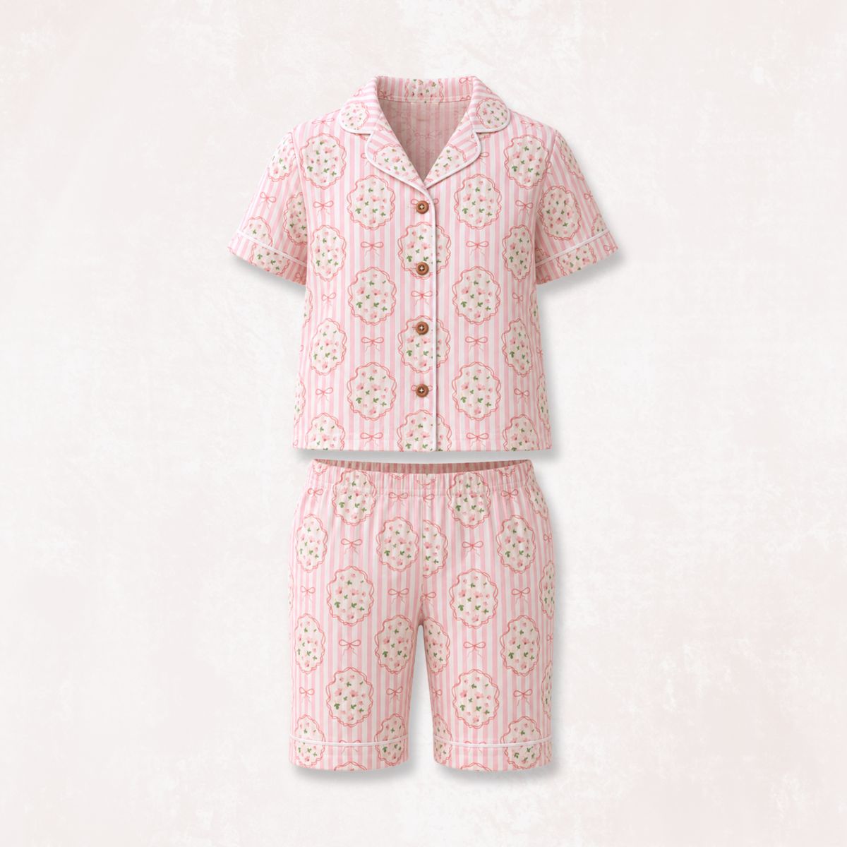Blossom Tales Half PJ Set