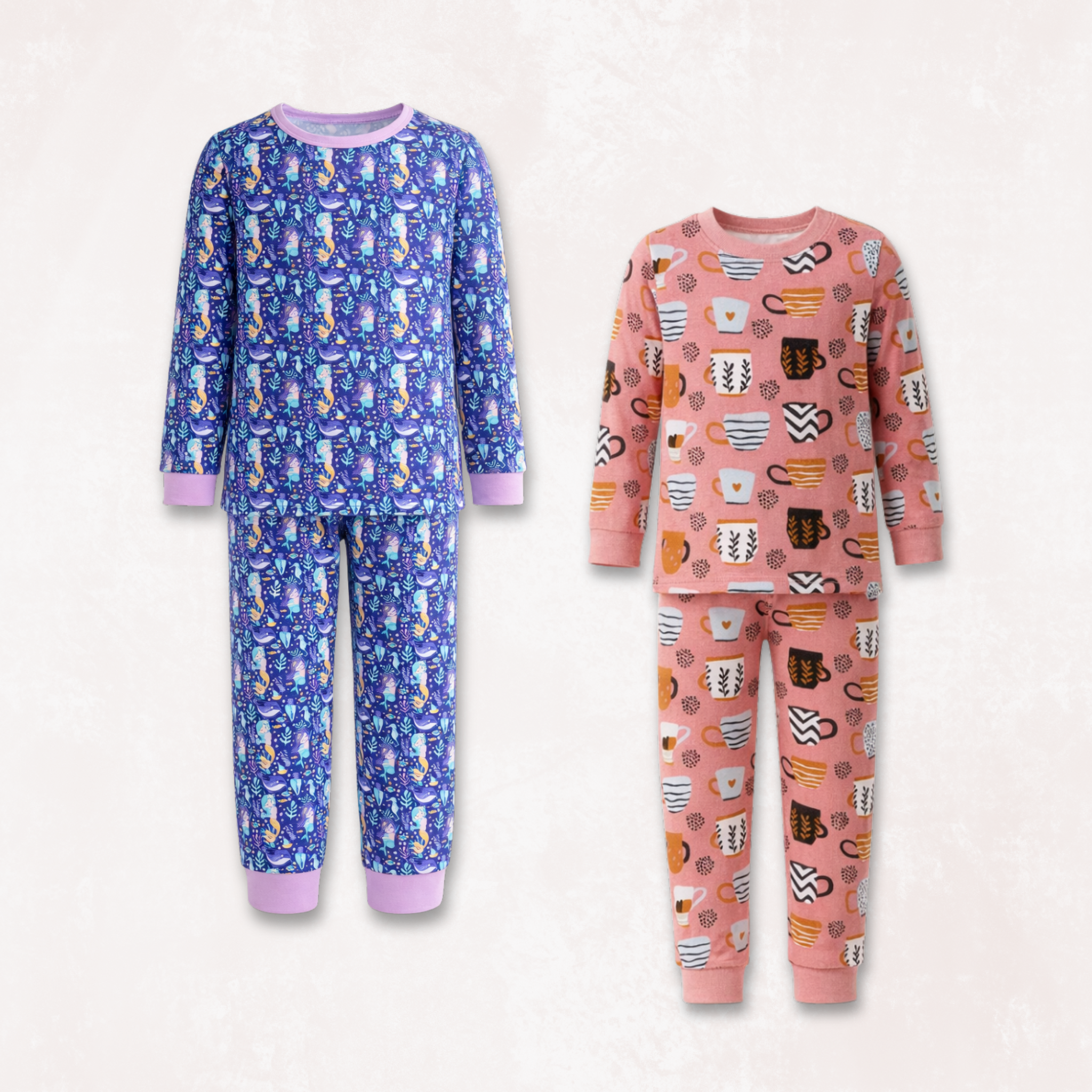 Mermaid Dreams & Cocolove Pajama Set Combo