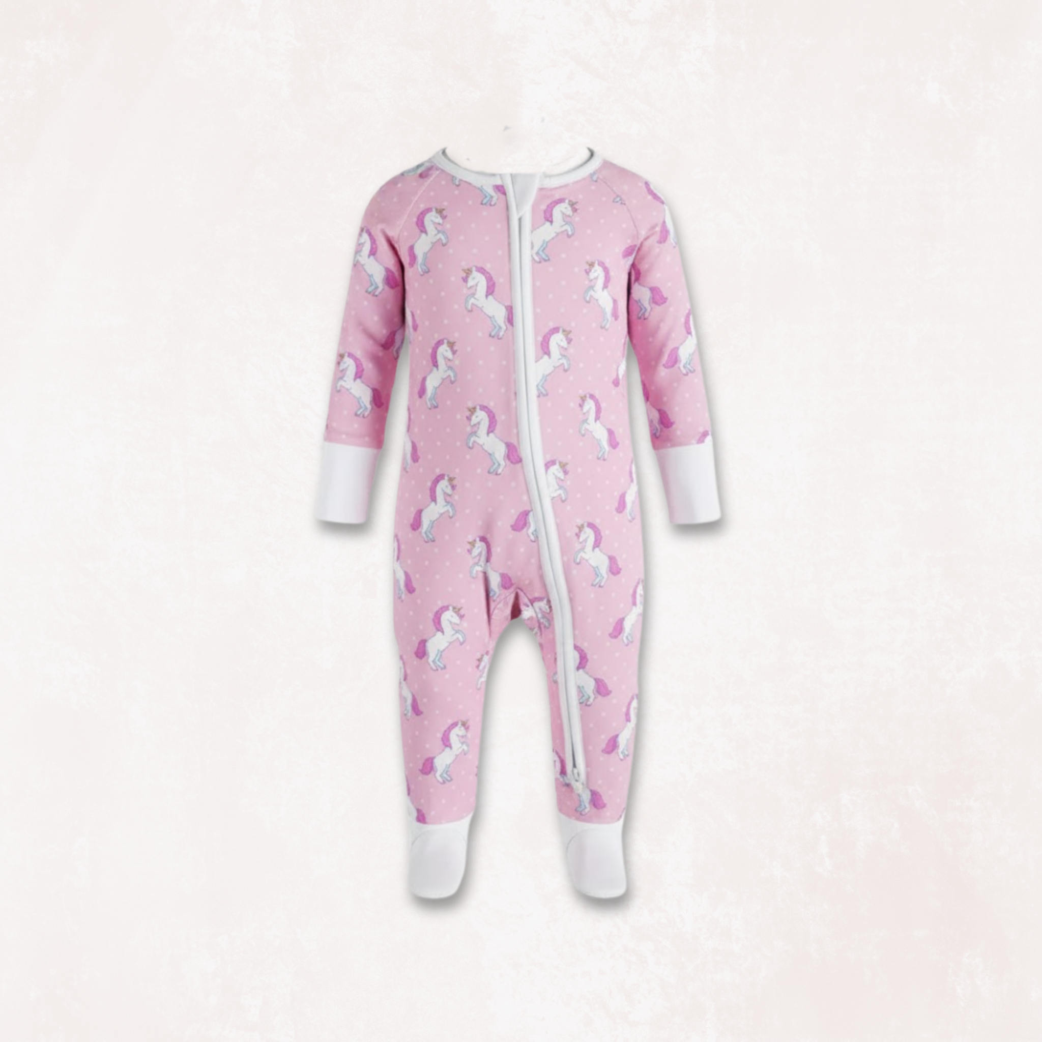 Unicorn Wonderland Long Sleeves Zipper Romper
