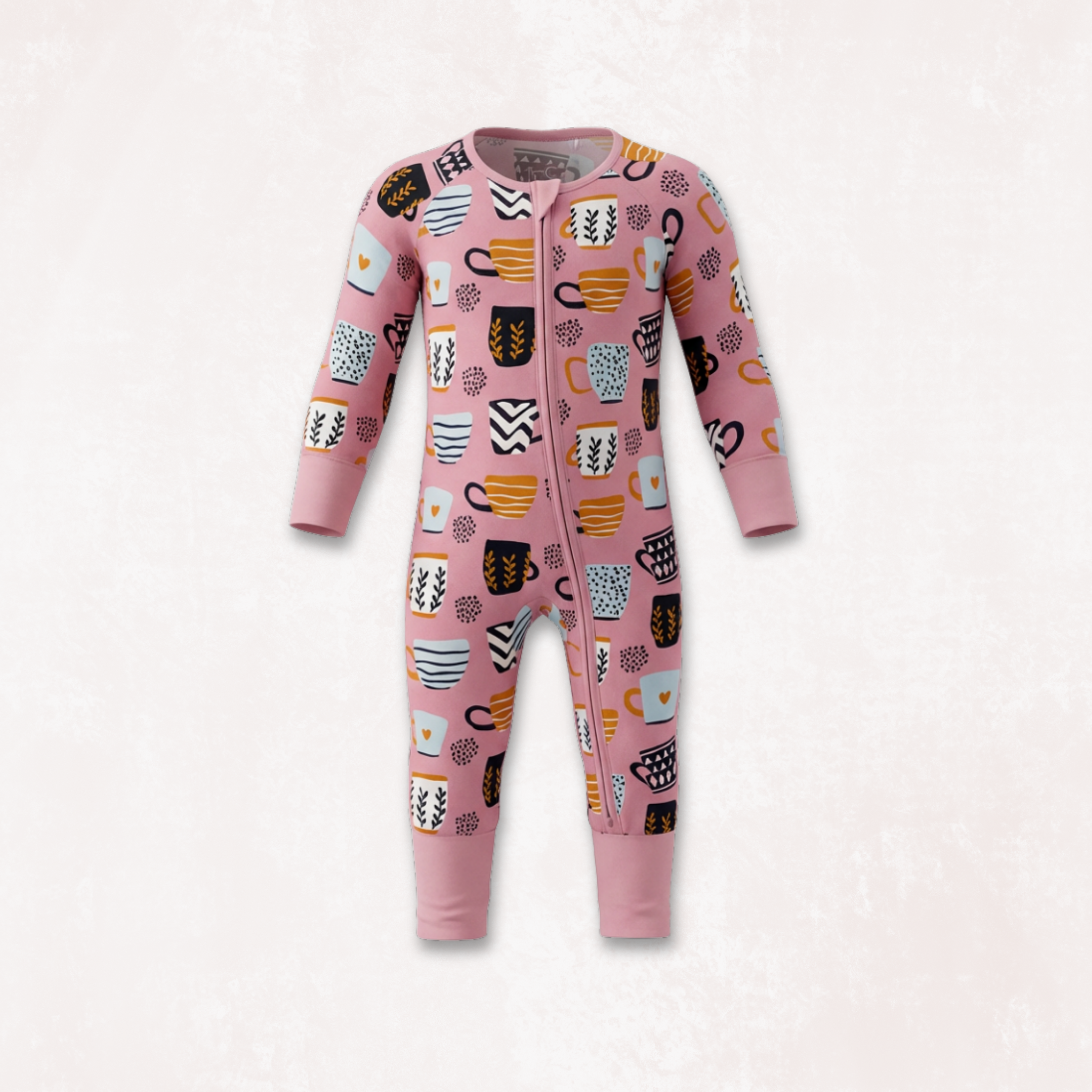 Cocolove Long Sleeves Zipper Romper