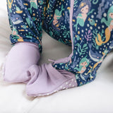 Mermaid Dreams Long Sleeves Zipper Romper