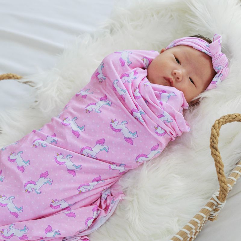 Unicorn Wonderland Swaddle Set