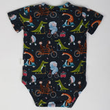 Cycle Safari Newborn Onesie
