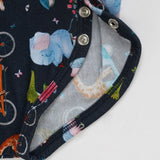 Cycle Safari Newborn Onesie