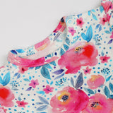 Pink Rose Newborn Onesie