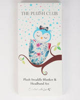 Lemon Angel Swaddle Blanket and Headband Set