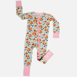 Hamptons Long Sleeves Zipper Romper