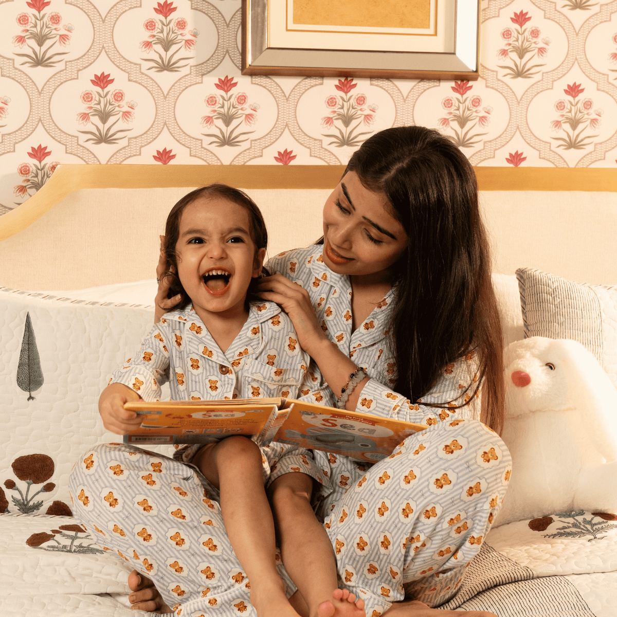 Teddy Tales Half PJ Set