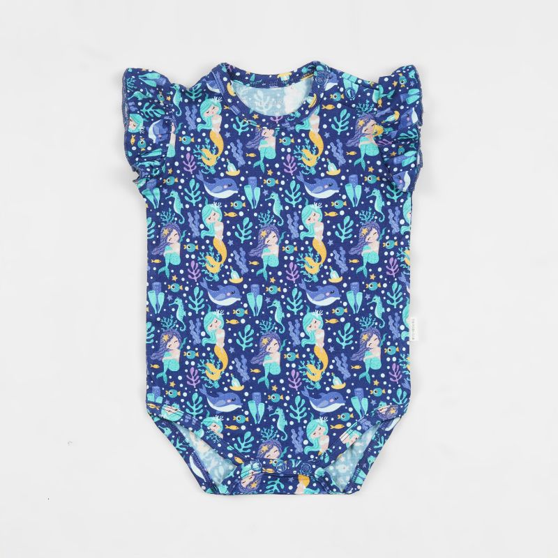 Mermaid Dreams Newborn Onesie