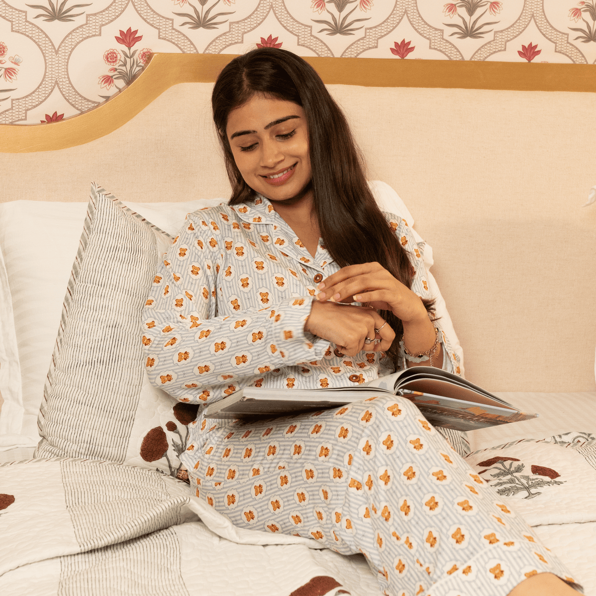 Teddy Tales Adult PJ Set