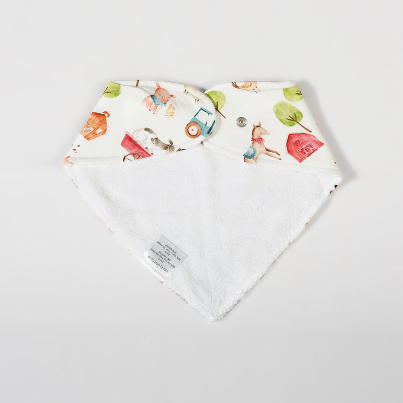 Farm Buddies Bandana Baby Bib