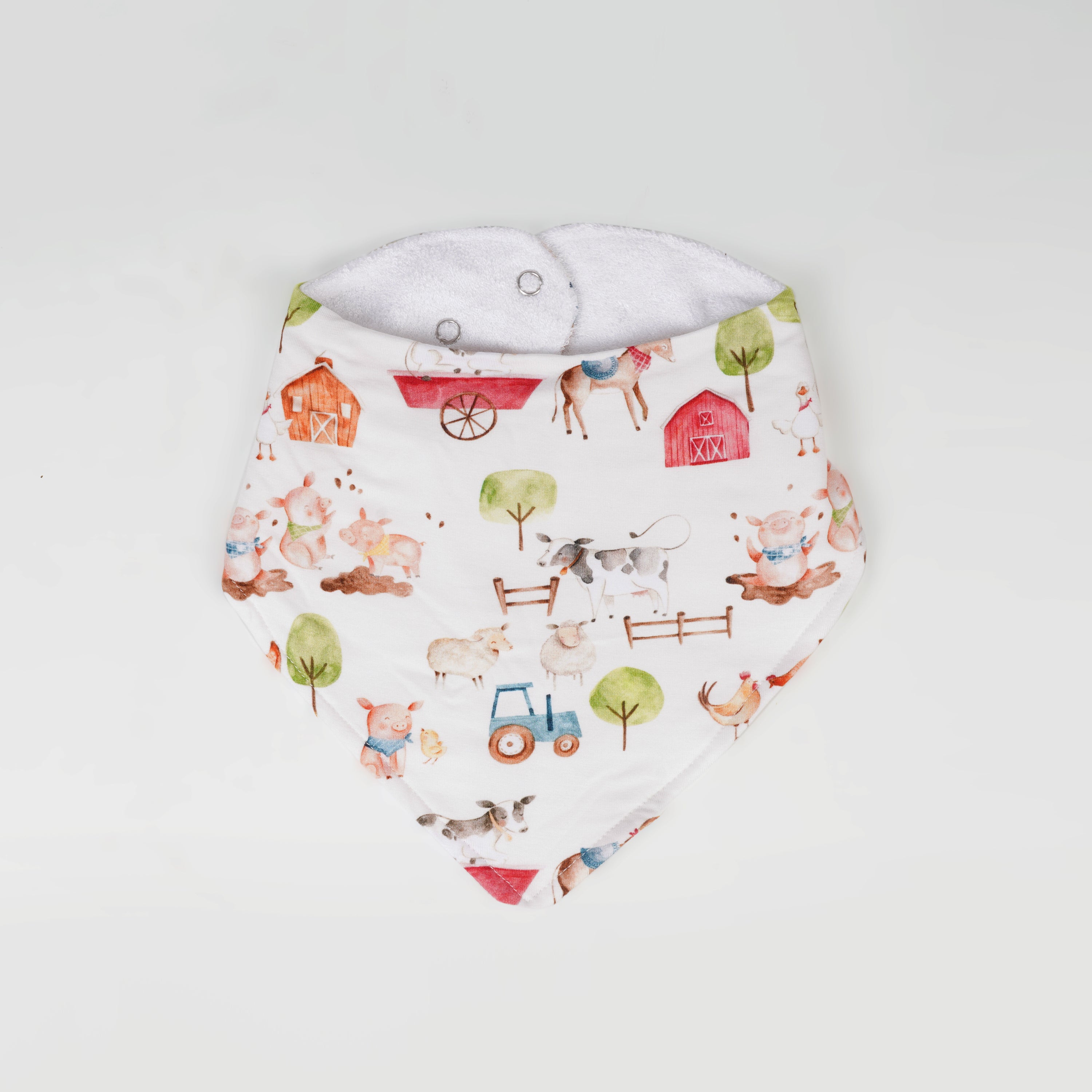 Farm Buddies Bandana Baby Bib