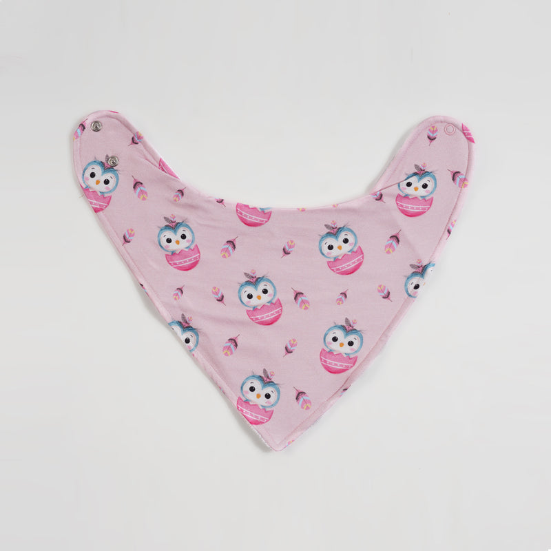 Owlster Dribble Bandana Baby bibs