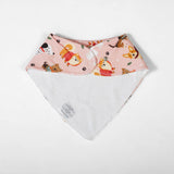 Puppy Love Pink Bandana Baby Bib