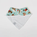 Puppy Love Blue Bandana Baby Bib