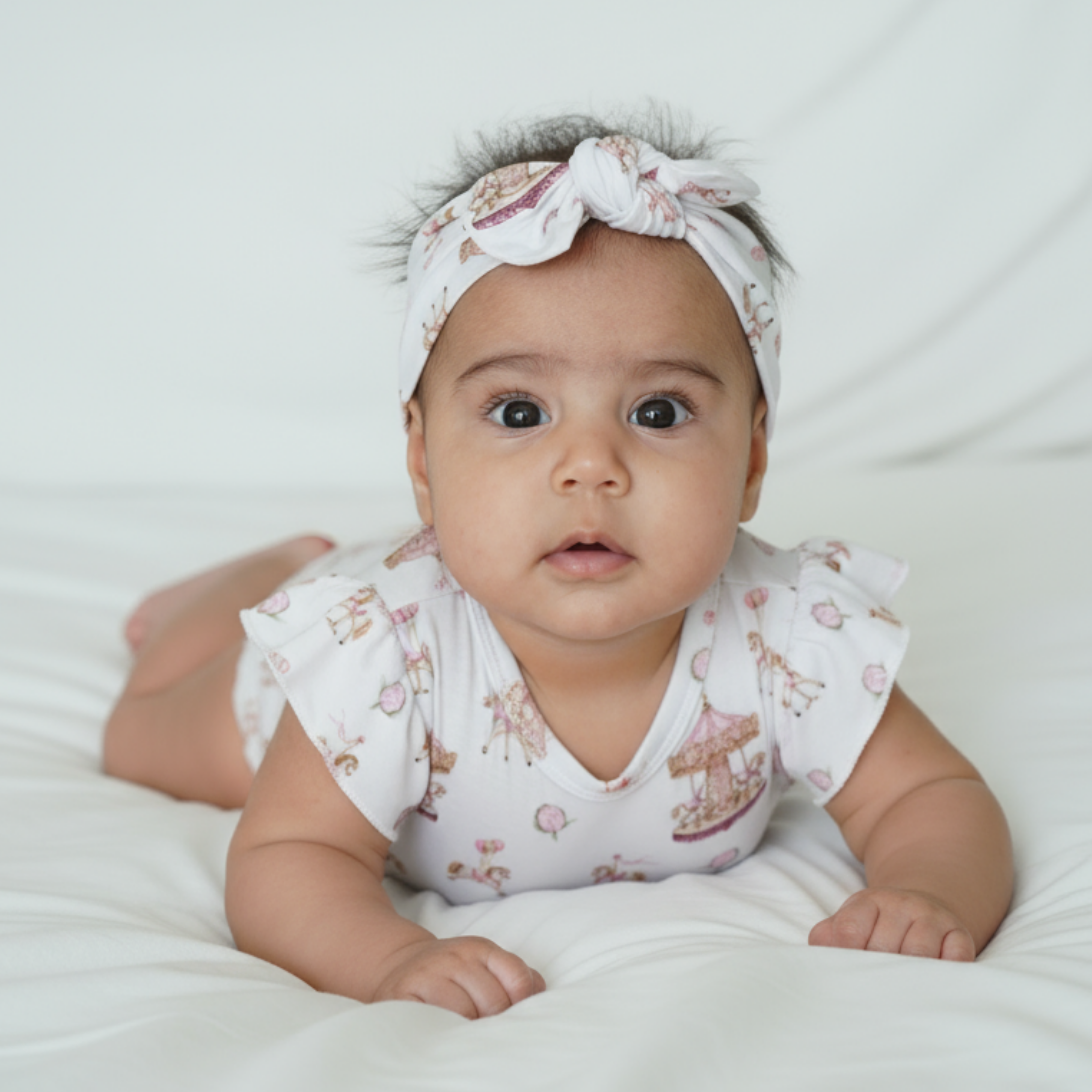 Carousel Rose Onesie