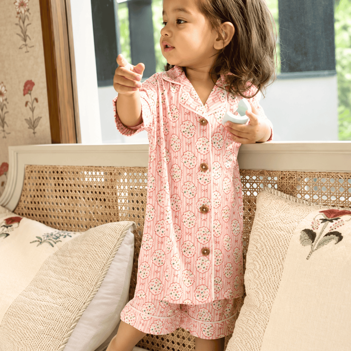 Blossom Tales Half PJ Set