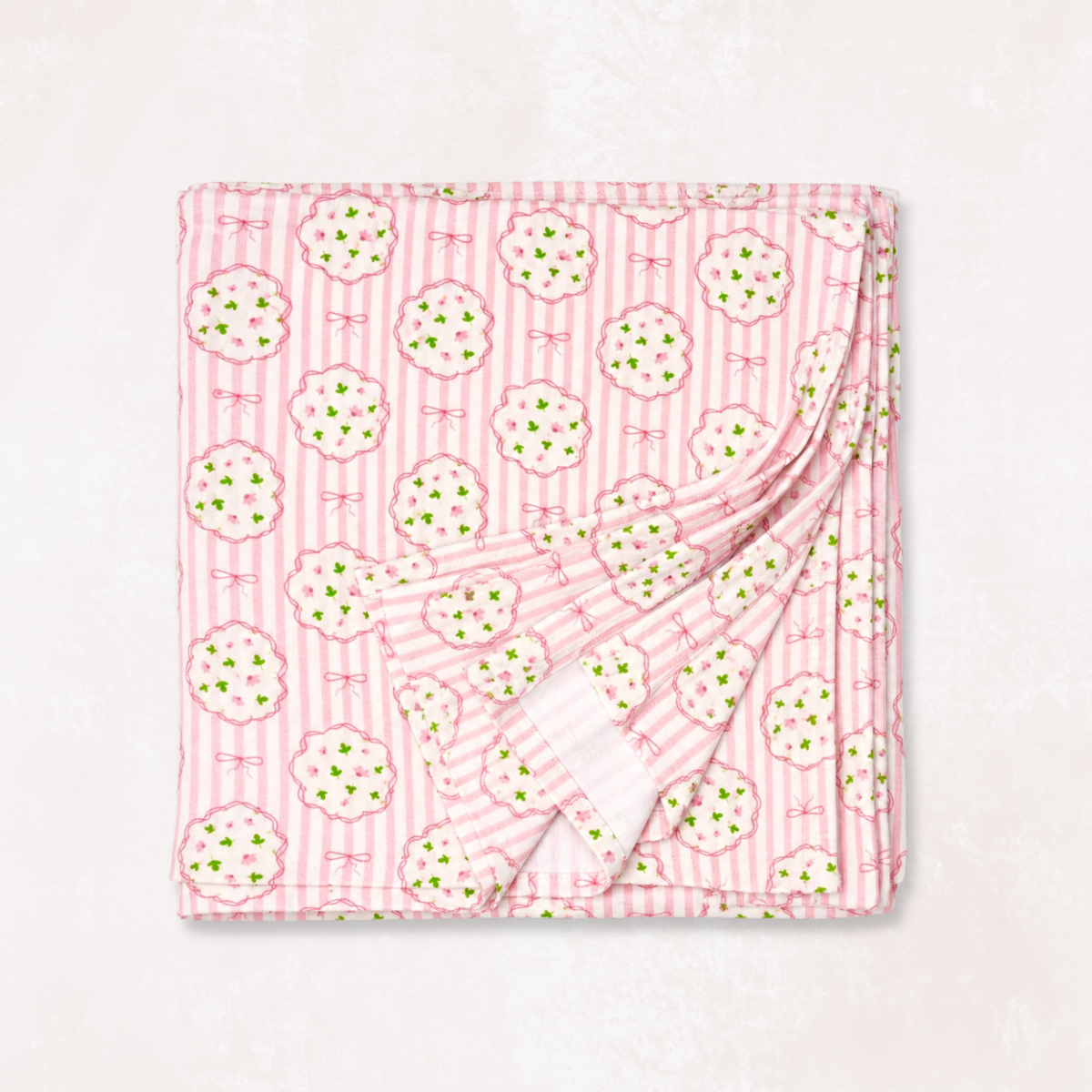 Blossom Tales Swaddle and  Bow Set