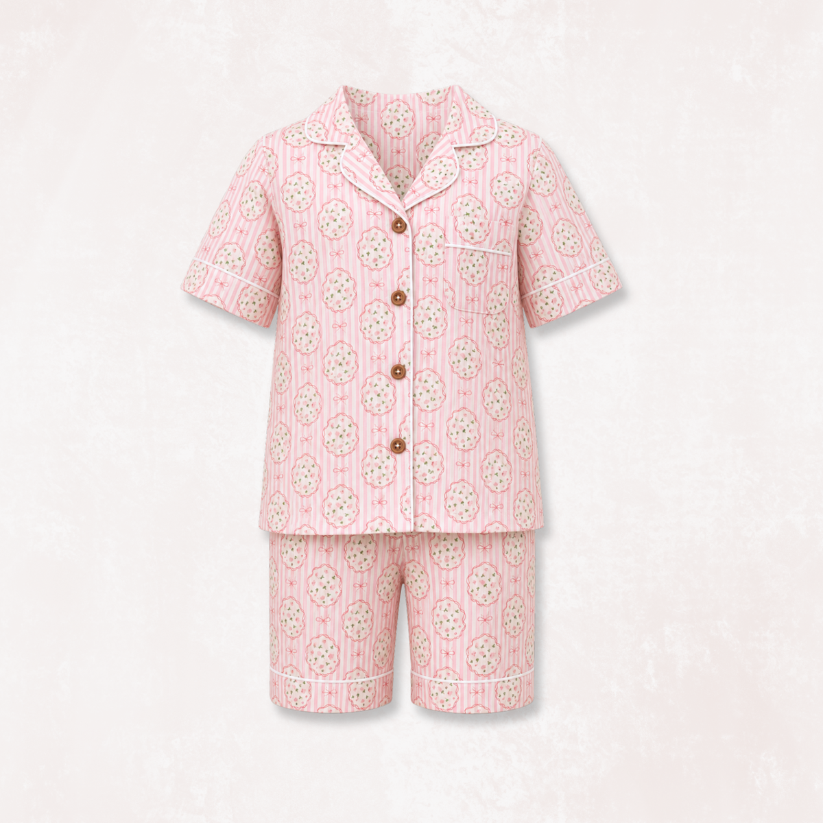 Blossom Tales Half PJ Set