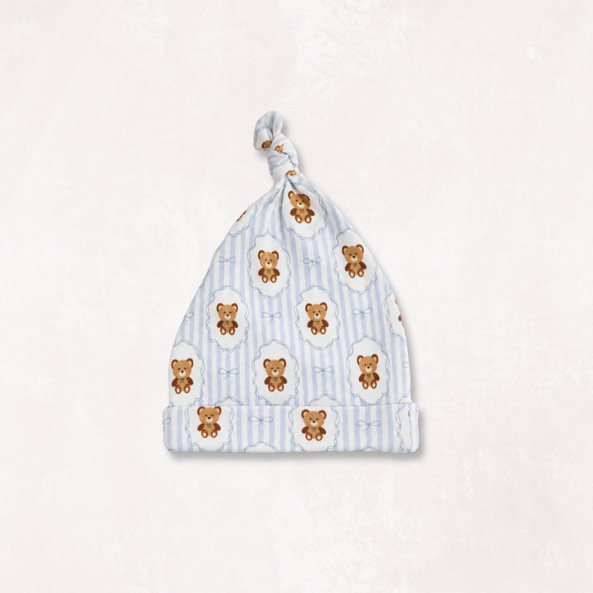 Teddy Tales Beanie (Baby boy hat)