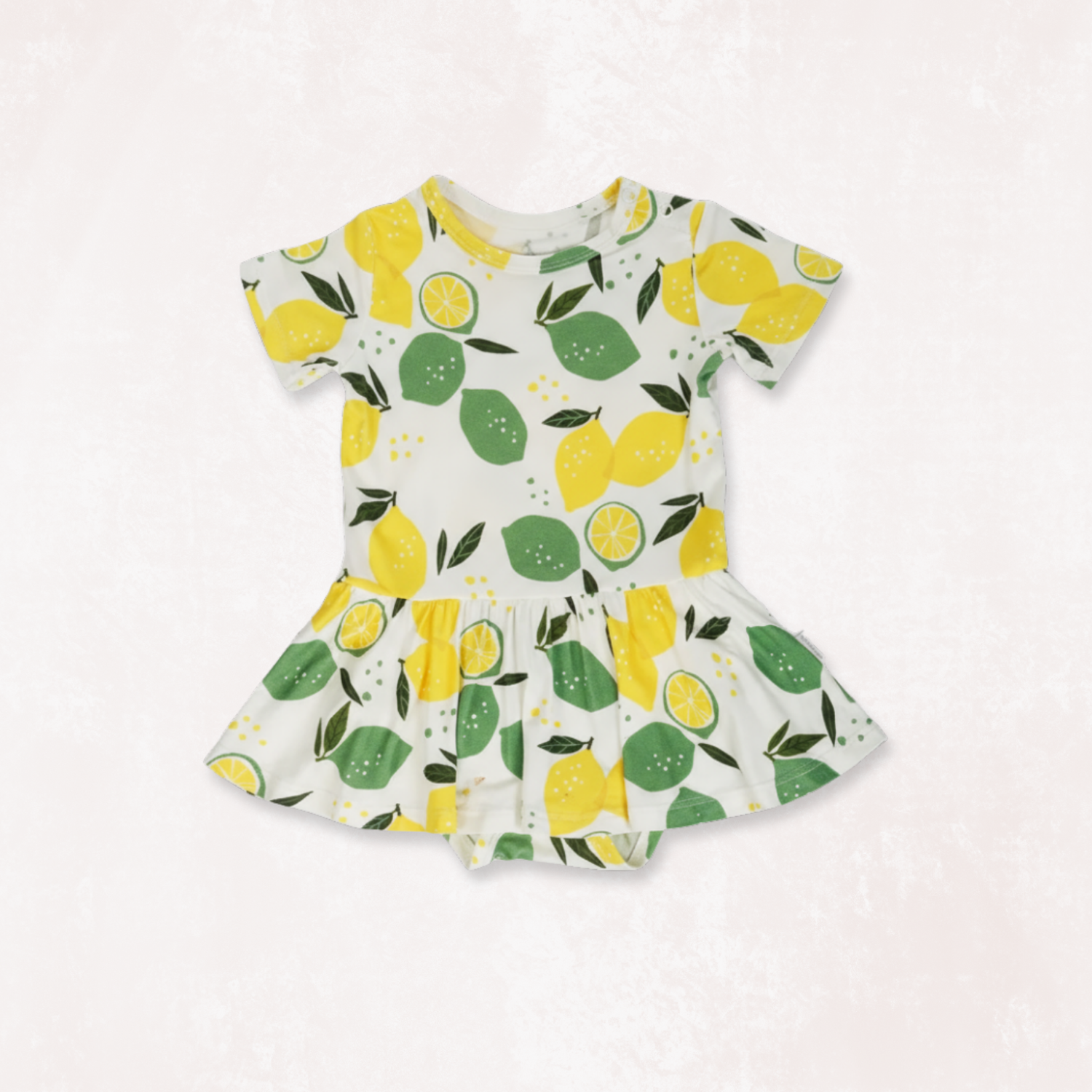 Lemon Angel Bodysuit Twirl Dress
