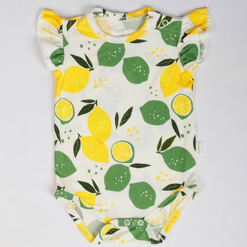 Lemon Angel | Newborn Onesie