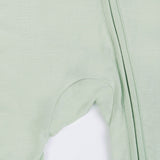 Signature Long Sleeves Zipper Romper (Mint Green)