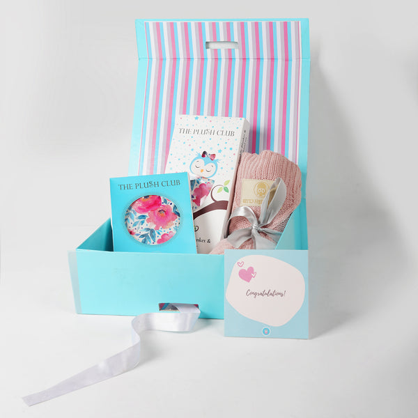 HOSPITAL TO HOME BABY GIRL GIFT SET - Pink Rose