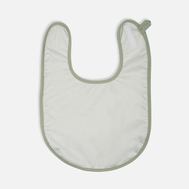 Olive | Waterproof Feeding Bib