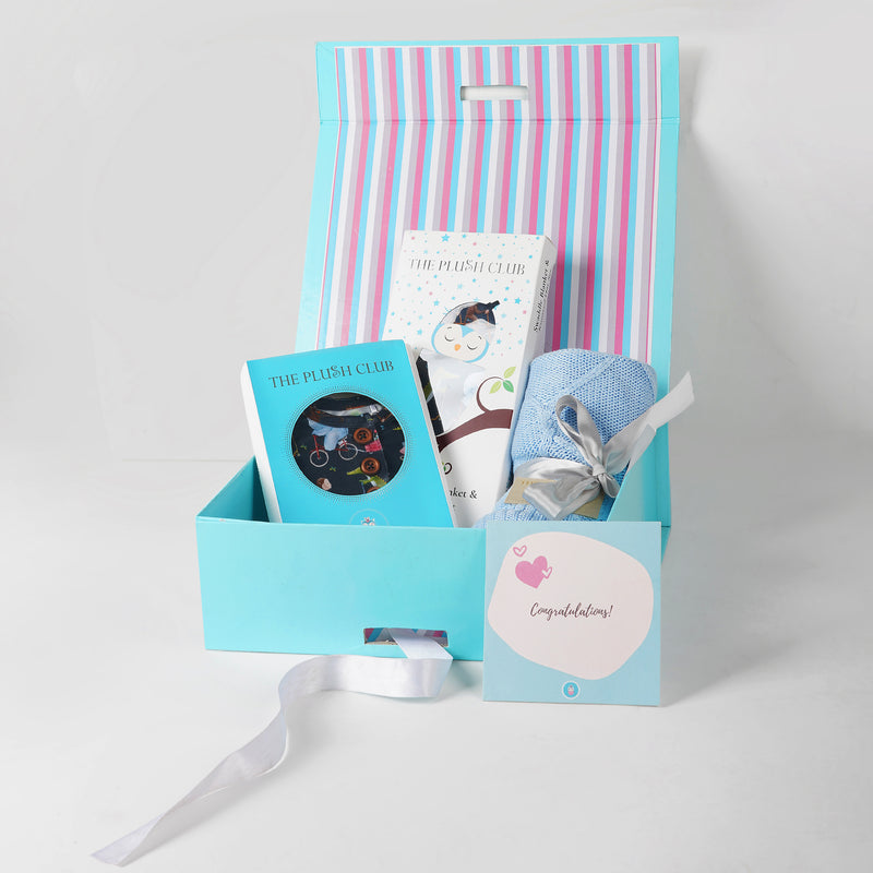 HOSPITAL TO HOME BABY BOY GIFT SET - Cycle Safari