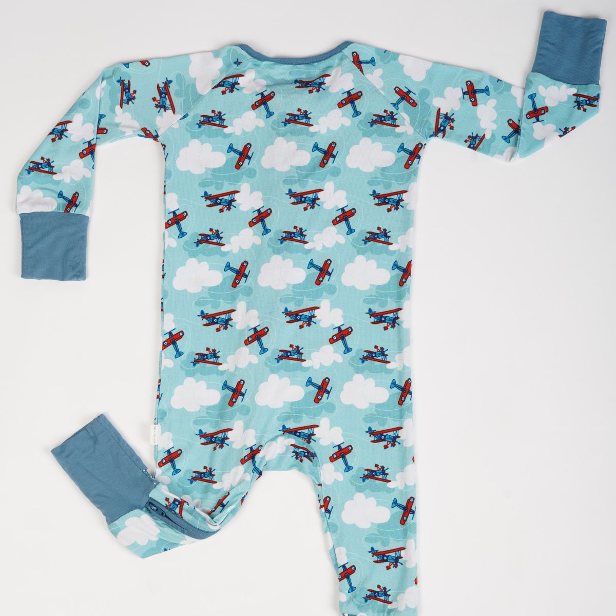 Jet Set Go Long Sleeves Zipper Romper