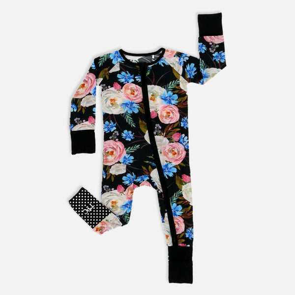 Blackrose Long Sleeves Zipper Romper