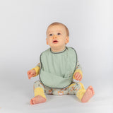 Olive | Waterproof Feeding Bib